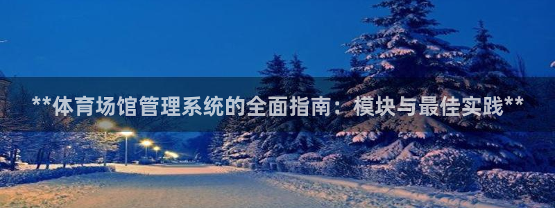 必一体育是哪里的台子：**体育场馆管理系统的全面指南：模块与
