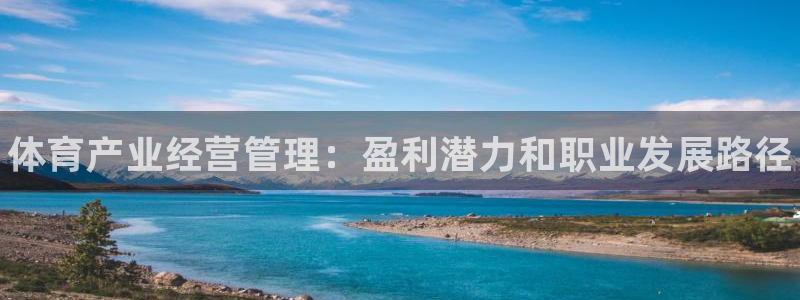 必一运动官网：体育产业经营管理：盈利潜力和职业发展路径